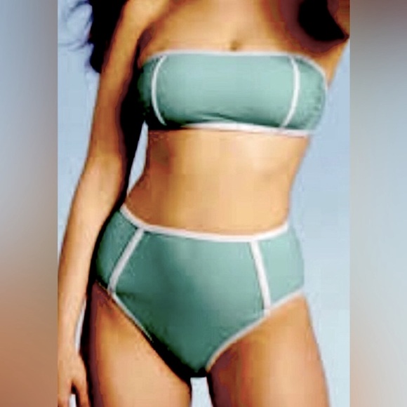 NWT [Kona Sol] Bandeau Swimsuit Structure Swim Convertible TOP Womens XS-1X D/DD - Picture 6 of 12